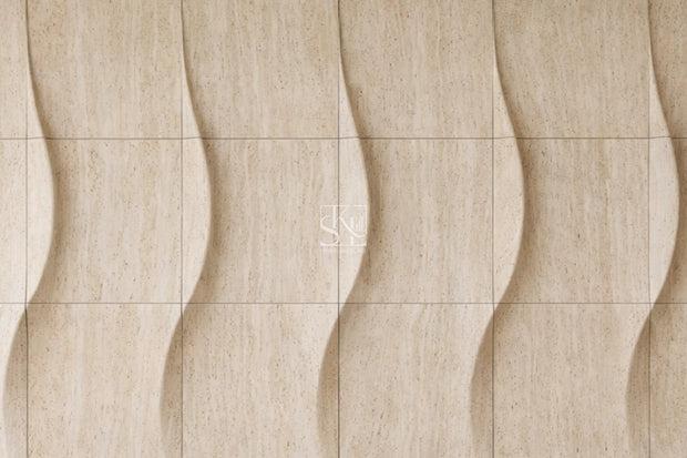 Serene Stone Wave