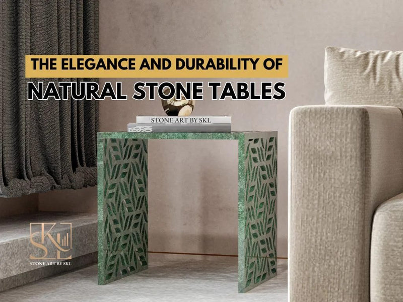 The Elegance and Durability of Natural Stone Tables