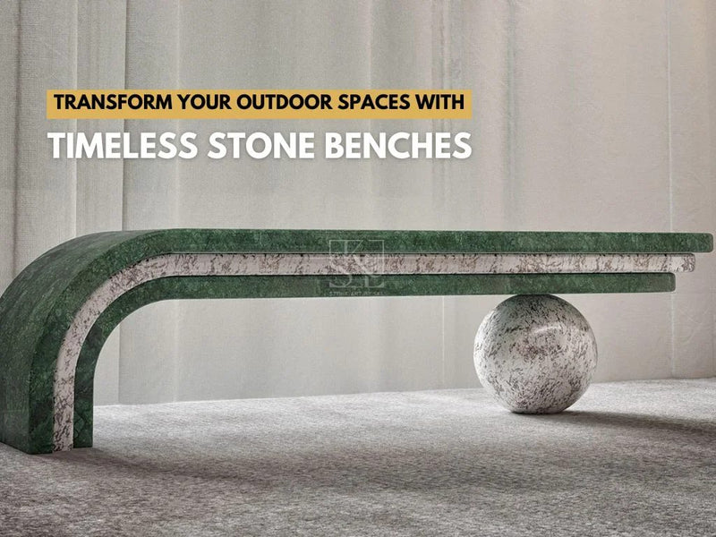 Transform Your Outdoor Spaces with Timeless Stone Benches