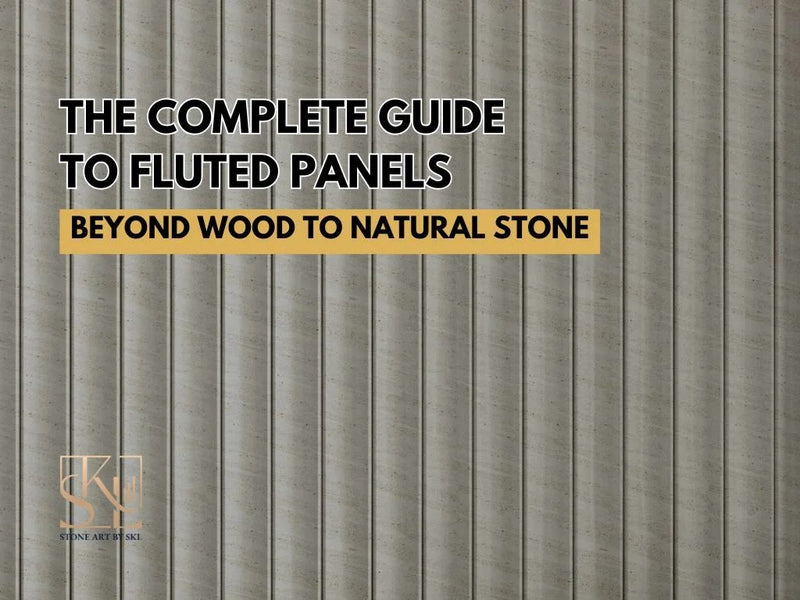 The Complete Guide to Fluted Panels - Beyond Wood to Natural Stone