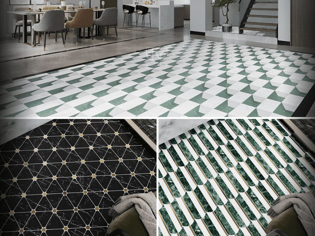 Elevate Your Space with Decorative Flooring in Natural Indian Marble