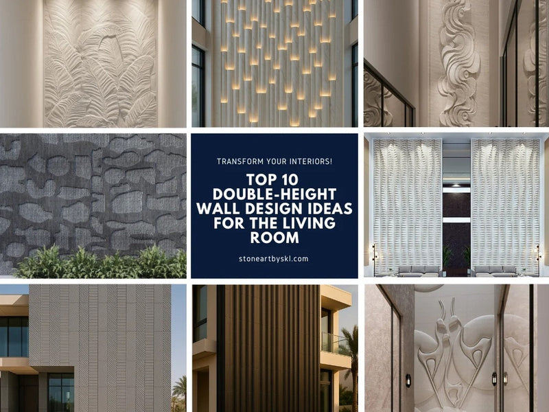 Top 10 Double-Height Wall Design Ideas for the Living Room