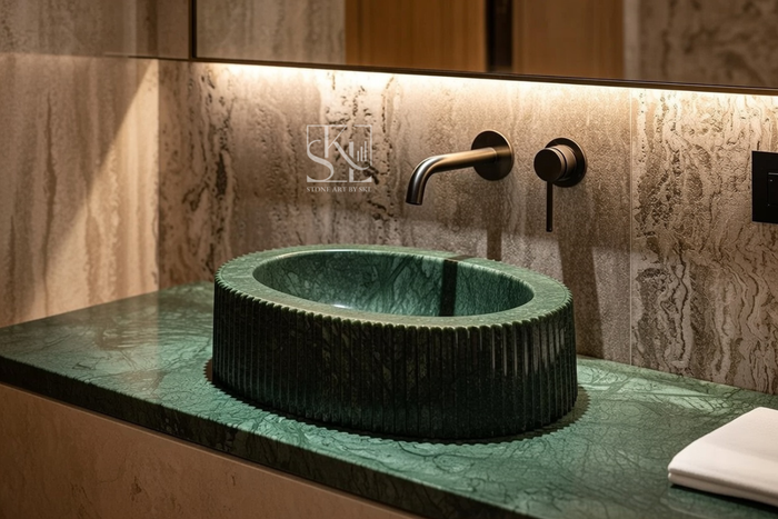 Green Marble Basin