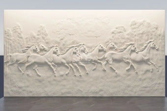 9 Running Horses
