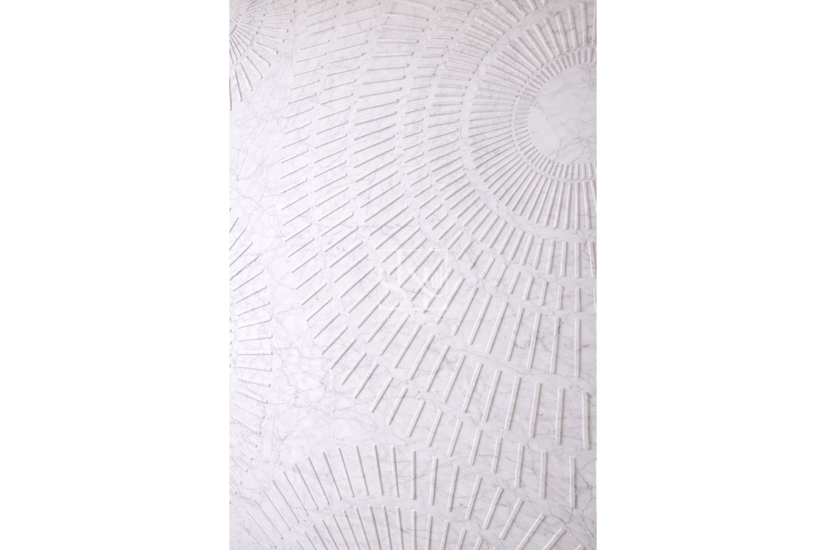 Luxurious Circle Flute Design Wall