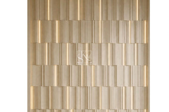 Curved Fluted Strips Design