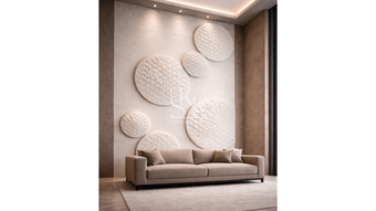 Eclipse 3D Feature Wall Design