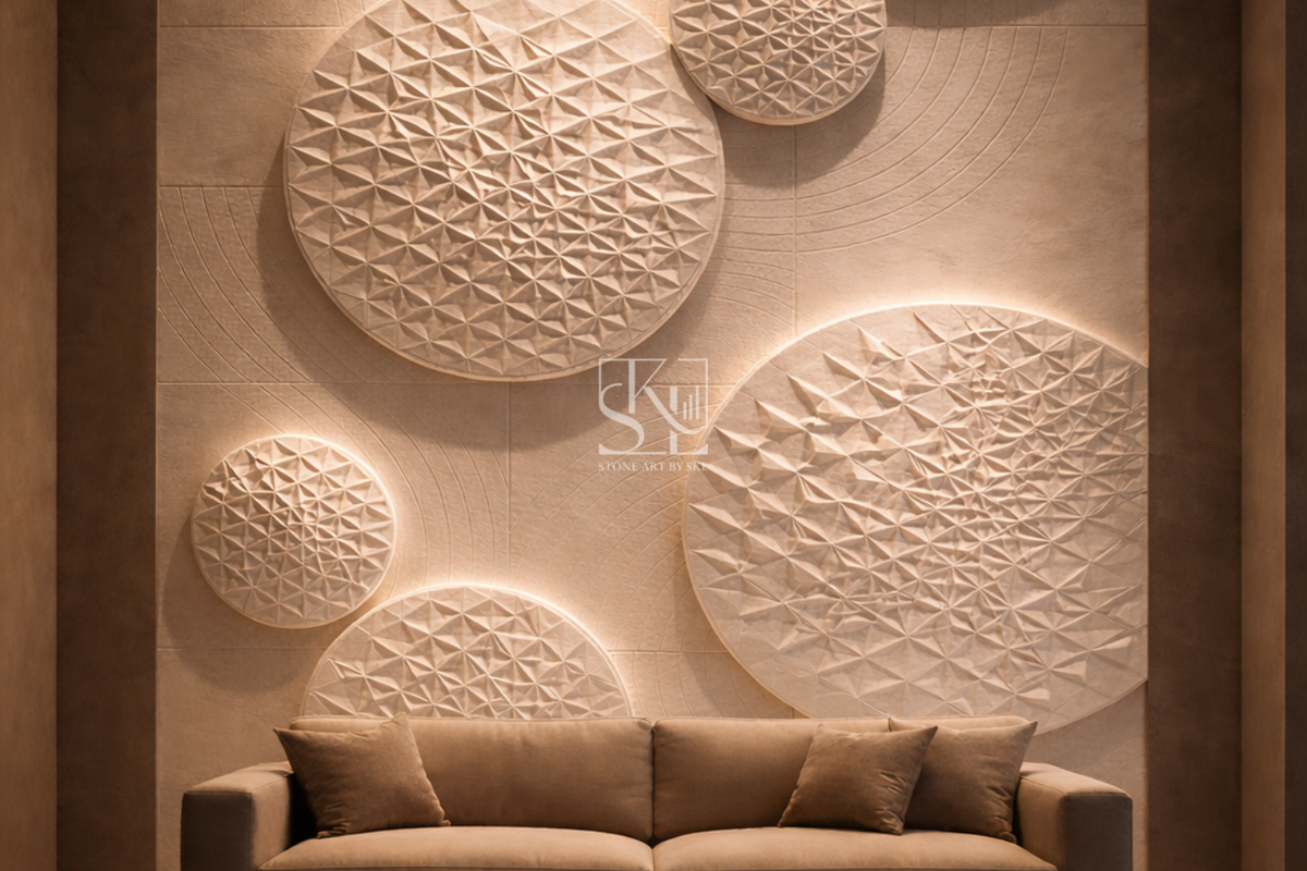 Eclipse 3D Feature Wall Design