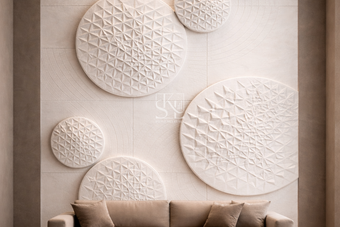 Eclipse 3D Feature Wall Design