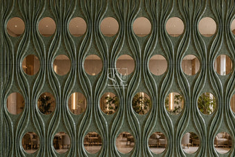 Emerald Marble Screen Design