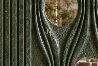 Emerald Marble Screen Design