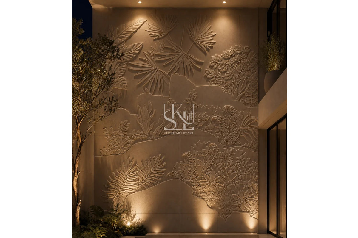 Flora Relief Design