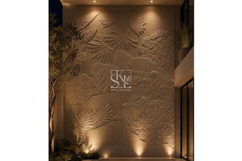 Flora Relief Design
