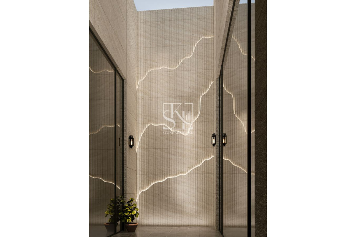 the Best Layered Mountain Design 1 Wall Cladding