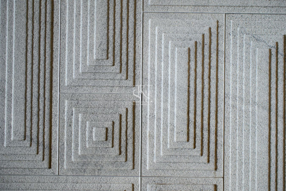 Layered Labyrinth Design Wall Cladding
