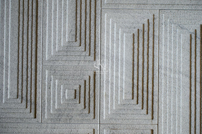 Layered Labyrinth Design Wall Cladding