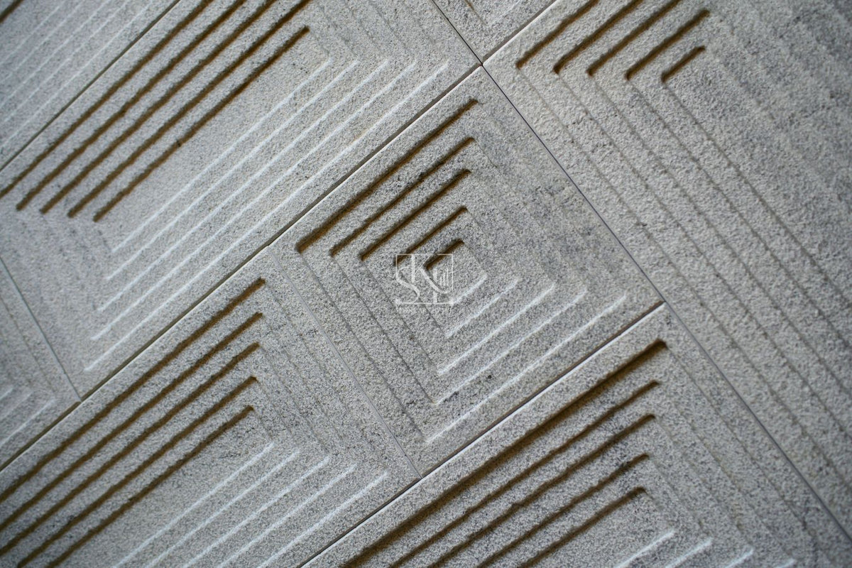 Layered Labyrinth Design Wall Cladding