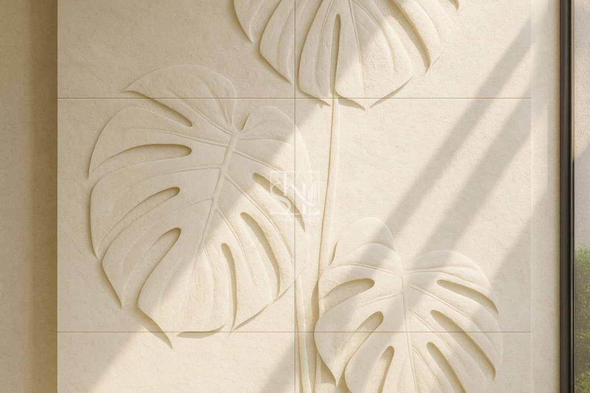 the Best Leaf Design Wall Cladding in Natural Stone