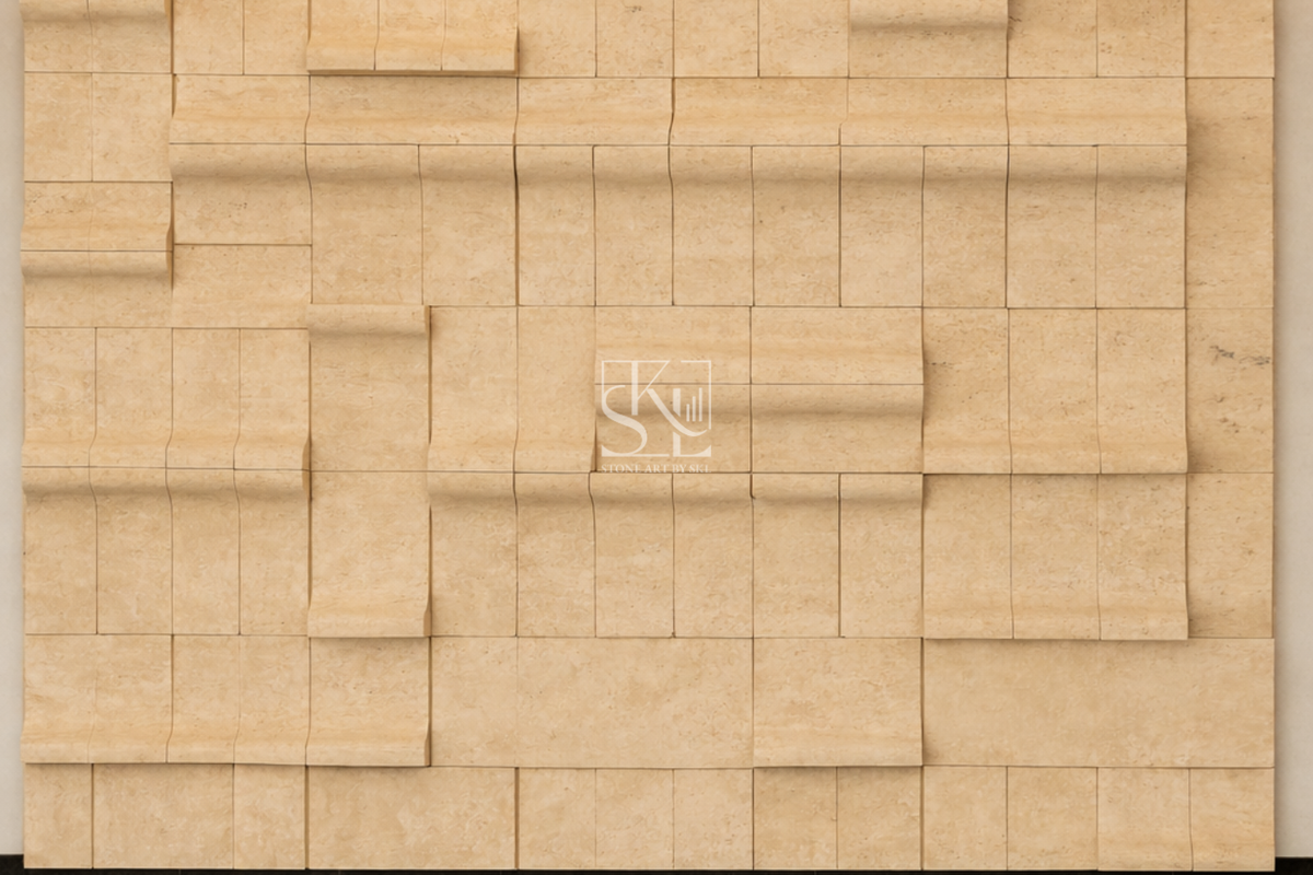 Premium Luminous Stone Grid Design