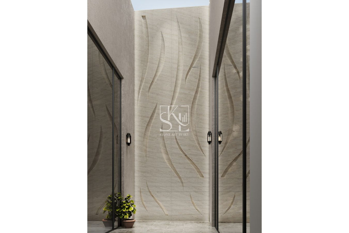 Parametric Rythm Design Wall Cladding