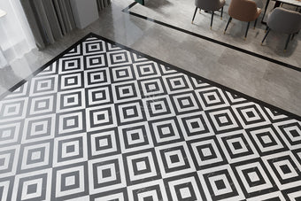 Maze Inlay Flooring