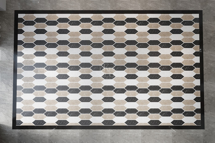 Hexagonal Inlay Flooring