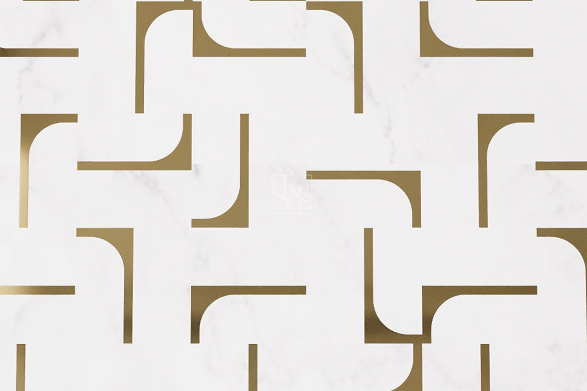 Boomerang Mosaic Flooring