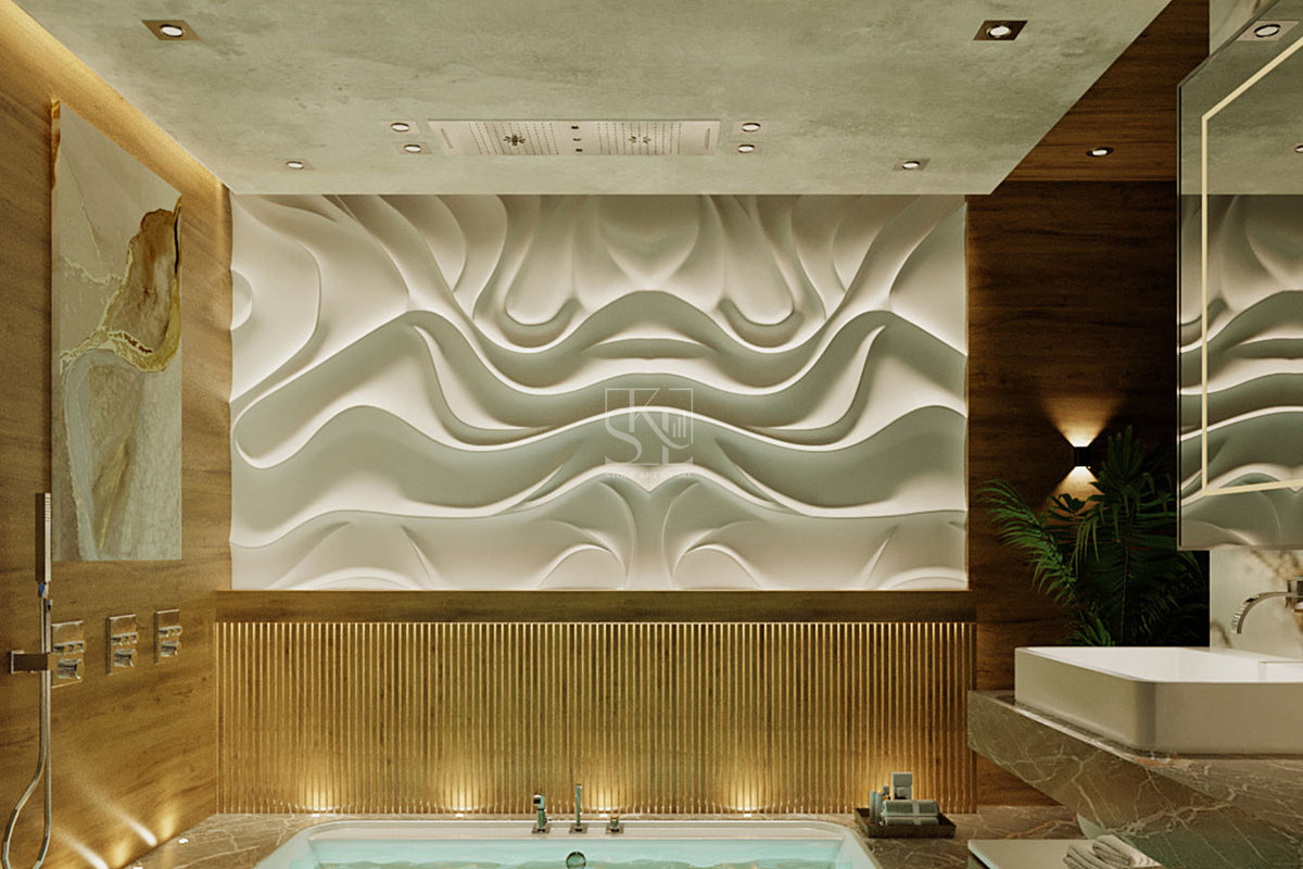 Wave Design Wall