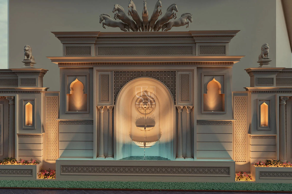 Boundary Wall Concepts From Stone Art By SKL