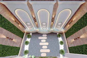 Lion Feature Wall Fountain 2