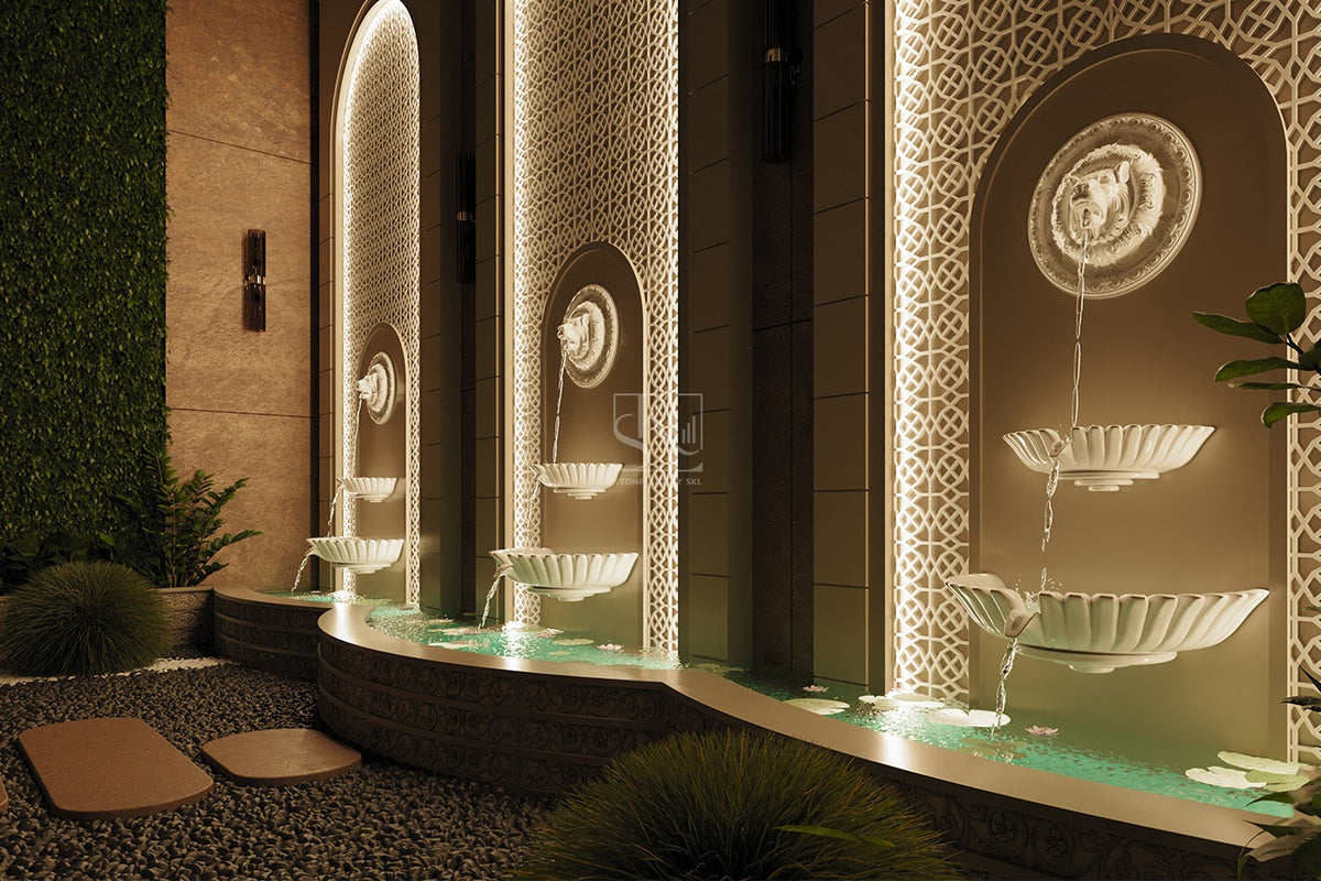 Lion Feature Wall Fountains