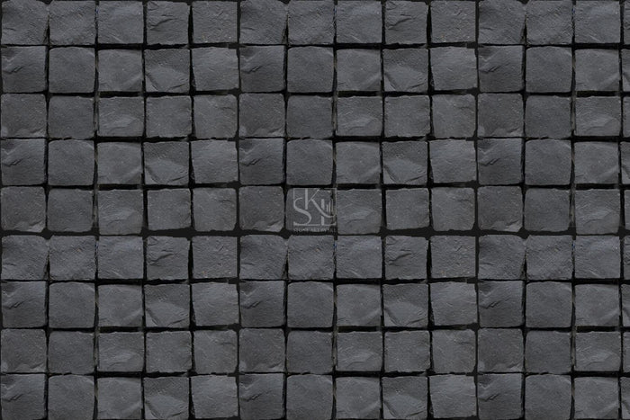 Black Cobblestone Pavers