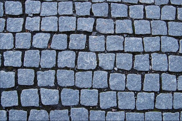 Blue Cobblestone Pavers