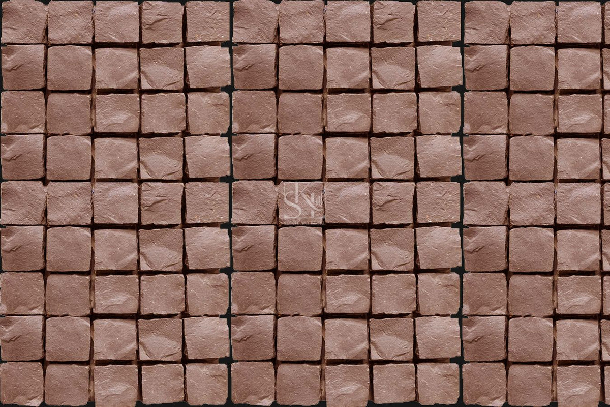 Brown Cobblestone Pavers