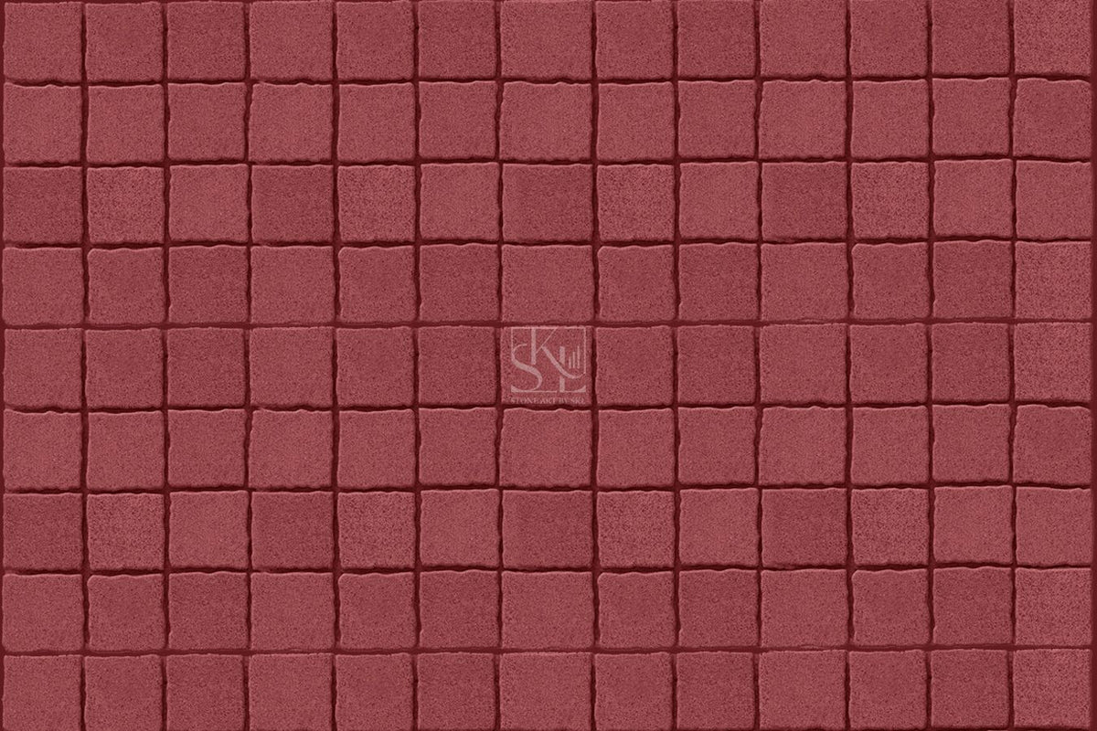 Red Cobblestone Pavers