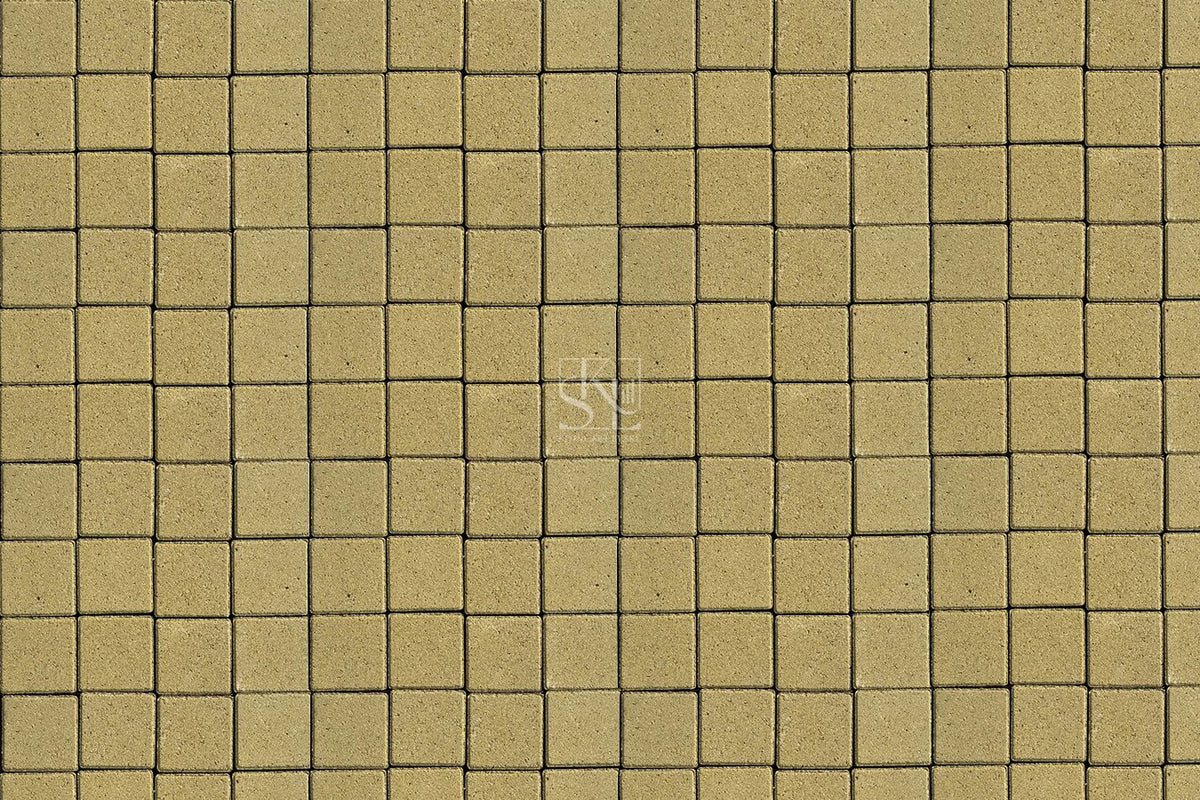 Yellow Cobblestone Pavers