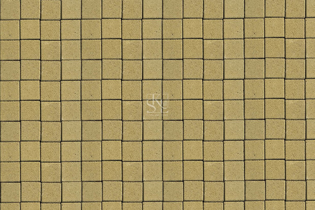 Yellow Cobblestone Pavers