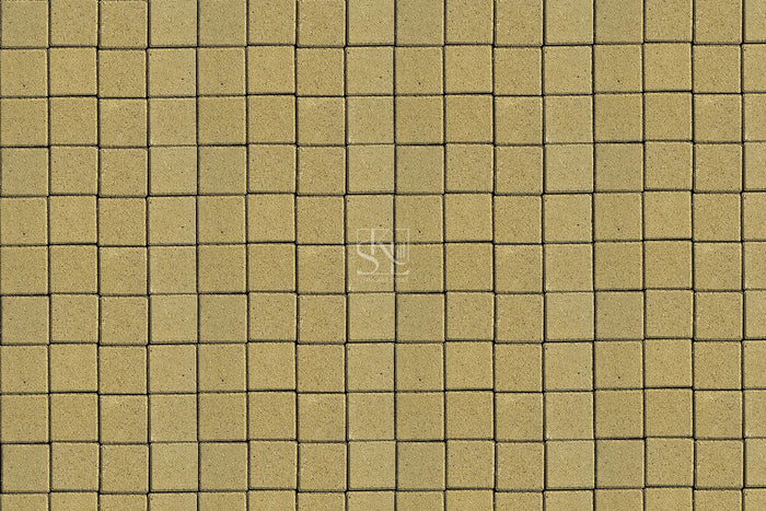 Yellow Cobblestone Pavers