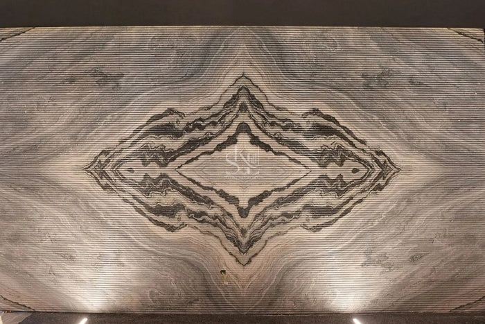 Book Matched Fluting Design