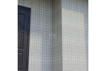 Linen Finish - Autumn Brown Check