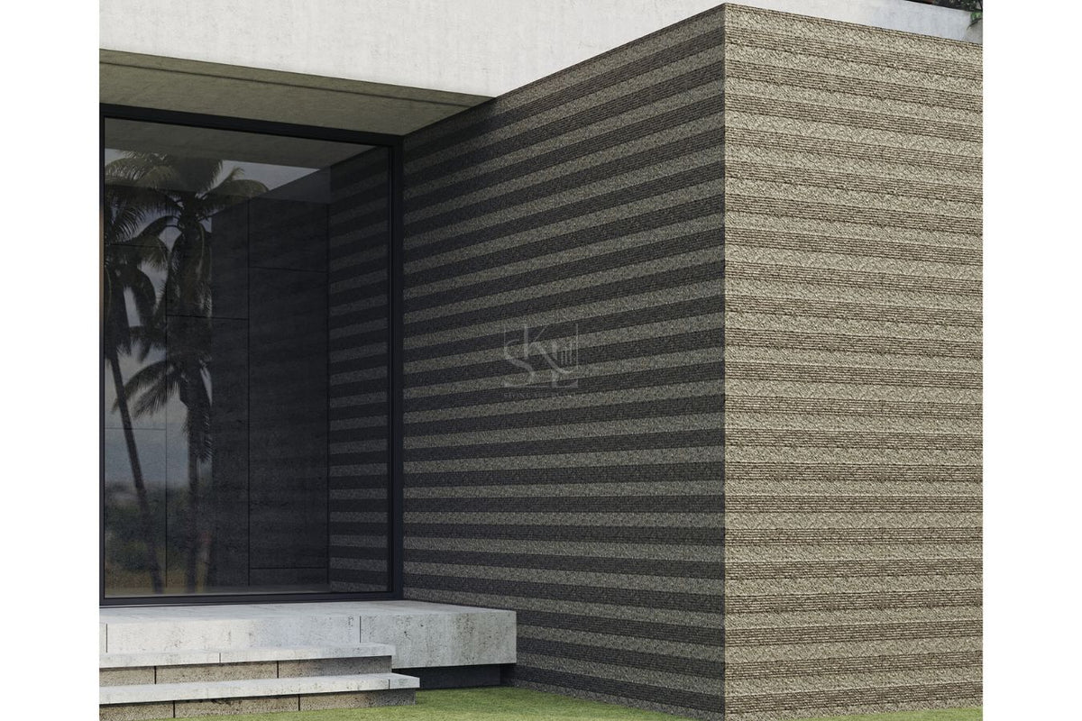Linen Finish - Horizontal Line Pattern