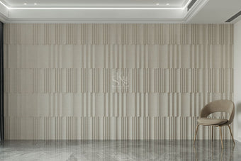Curved Fluted Strips Design