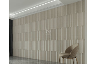 Curved Fluted Strips Design