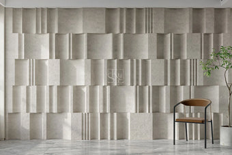 Curved Fluted Blocks Design