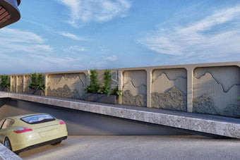 Boundary Wall Concept 4