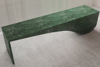 Instrumental Marble Bench
