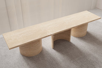 Travertine Bench