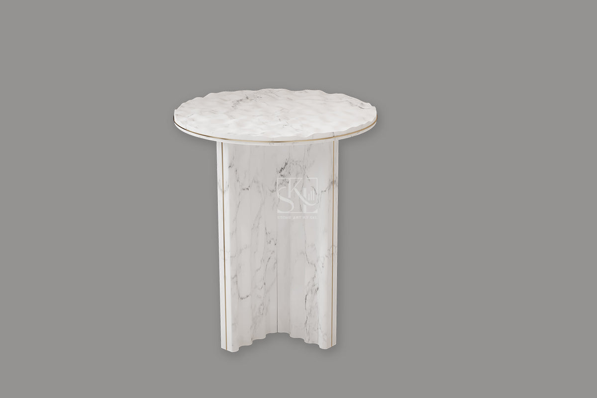 White Marble Table