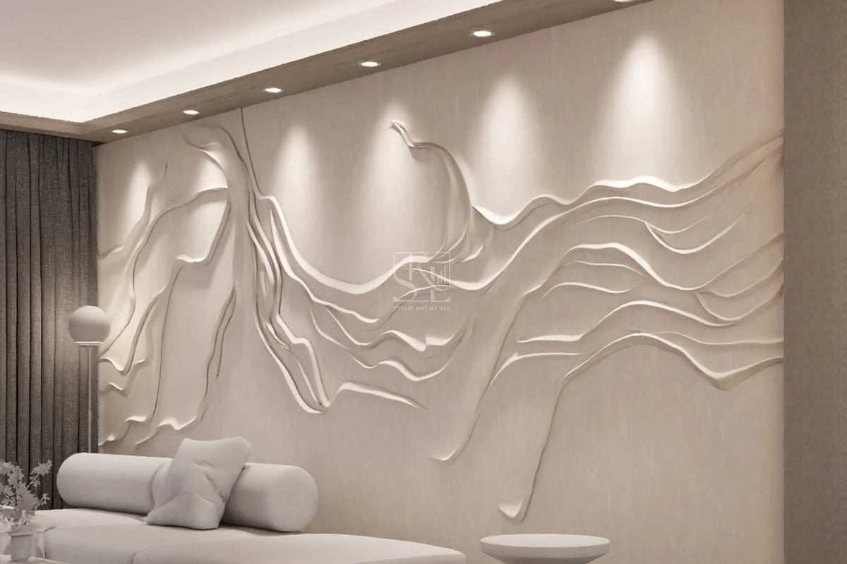 Random Wave Design Wall