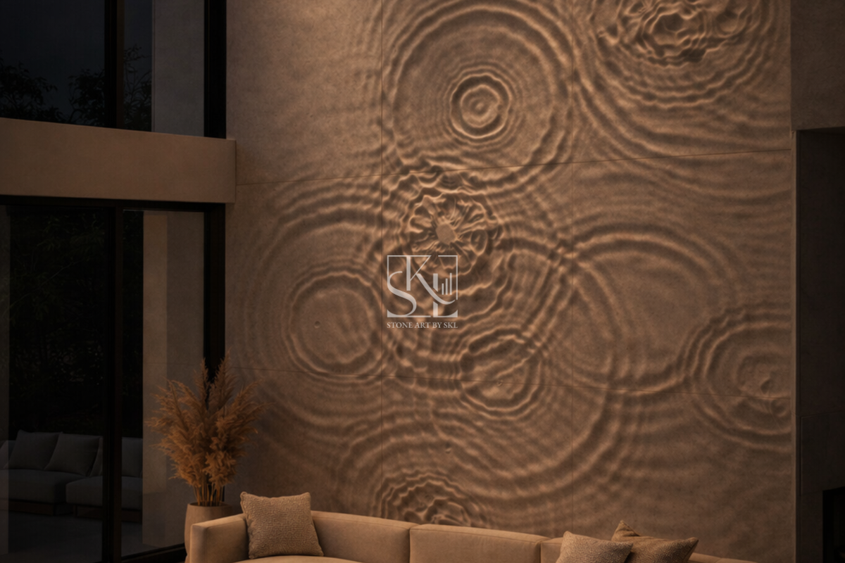 the Premium Ripple Stone Design
